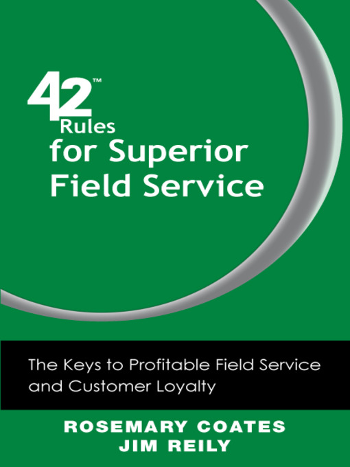 Title details for 42 Rules for Superior Field Service by Rosemary Coates - Available